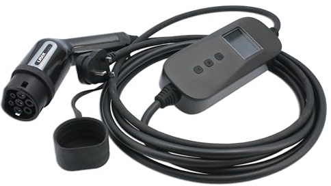 Laser 9107 EV Charging Cable - 13A T2 Female-UK Plug W/Charger IP68