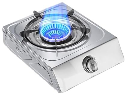 Cuisinière À Gaz 5,2 KW, Neuf Cavités, Régulateurs De Température En Acier Inoxydable Pour Usage Professionnel, Avec Protection Contre L'extinction De La Flamme(LPG)