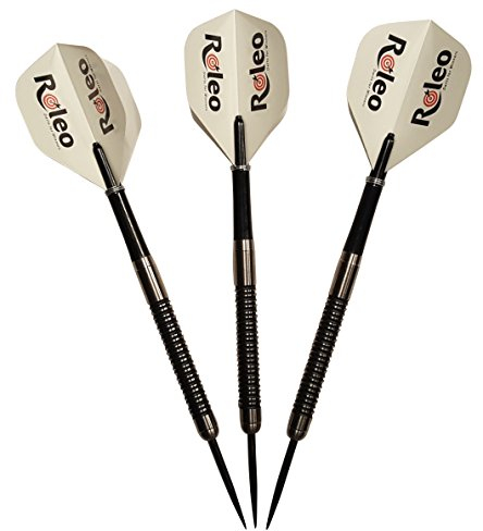Roleo Profi Steeldartpfeile Professional - 90% Tungsten - 3er Set 18g, 20g + 22g (20)