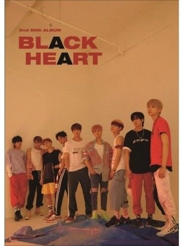 UNB - [Black Heart 2nd Mini Album Black Ver CD+Booklet+PhotoCard K-POP Sealed