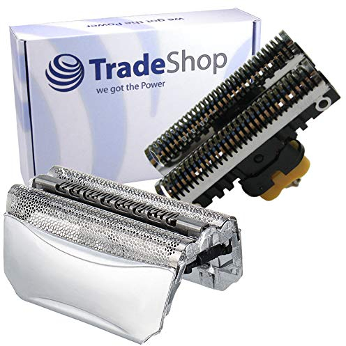 Kombipack Scherfolie Klingenblock Messer Rasierklinge kompatibel mit Braun 51B 51S 65756707:Typ 5751 - Series 5-530S 65756710:Typ 5751-530s-4 Series 5 65756709:Typ 5751-550