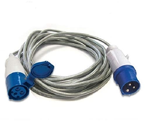 20M - 230V / 240V SY Cable Extension Lead 2.5mm 16A 3 Pin Plug & Socket