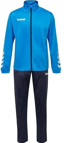 Hummel Herren Hmlpromo Poly Track Suit, Diva Blue/Marine, M EU