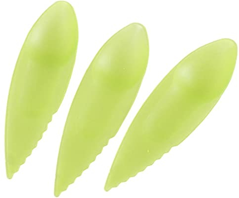 Zonster 3 Unids/Set Plastic Kiwi Cuchara Peeler Cutter Fruit Slicer Splitter Cocina Gadget Fruta Corte Accesorios Herramientas