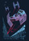Komar Star Wars Classic Vector TIE-Fighter - Größe: 50 x 70 cm, Wandbild, Poster, Kunstdruck (ohne Rahmen)