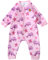 Swimbubs Traje de baño cálido para bebés con Forro Polar para niñas, protección Solar UPF 50 (0-3 Meses, delfín Rosa)