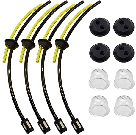 Filtro de Gasolina Kit Tubo Sello, Universal Kit de filtros de gasolina,Tubo de Manguera de Combustible con Manguito y Junta Para Cortadora de Cepillo, Recortadora