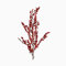 Horeca Collection Künstlicher Zweig, rote Beeren, Dekoration – 1 Stück, 80 cm, Kunstzweig, rote Beeren, für Blumenarrangements, Heimdekoration (rote Beeren)