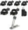 DAGIJIRD Thumbsticks Rocker Protect Kit Joystick feste Kappen mit Rückenhalterung Ersatzteil für Steam Deck / für Switch / für OLED / für Switch Lite