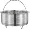 Iegefirm Cesta de Vapor de Acero Inoxidable Inserto de Vapor de Metal Rejilla para Vapor Colador de Frutas y Verduras Colador con