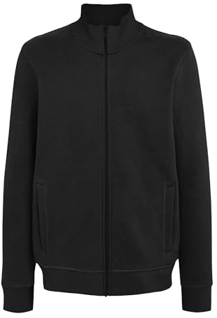Niscioma Felpa Leggera con Chiusura Integrale a Zip - Abbigliamento Sportivo da Uomo - Giacca Leggera in Cotone per Outdoor, Corsa, Escursionismo - Stile Casual e Comodo