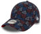 New Era Superman Basecap für Kinder gebogener Schirm DC Held Comic Cap Kappe verstellbar schwarz - Youth