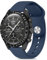 Meliya Uhrenarmband für Moonswatch Watch, weiches Silikon, kompatibel mit Omega X Swatch Moonswatch Speedmaster, Rolex, Seiko, 20 mm Uhr, Swatch Omega Moonswatch Speedmaster Uhrenarmband, Ersatzband