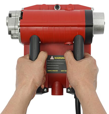 Pialla elettrica da parete 4580 W, smerigliatrice a parete, fresatrice per cemento, cenere bianca, rivestimenti e colori, profondità della pialla: 1-4 mm