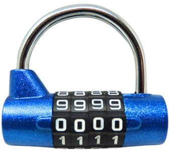 Candado de combinación Tri-Circle de 54 mm BC - Candado de combinación resistente y seguro. Ideal para bolsos, armarios, puertas y más. | Seguridad fiable | Fácil instalación
