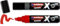 edding X Multimarker - Yay Grey! Set - 2 Multimarker mit pigmentierter Tinte auf Wasserbasis - Keilspitze 2-10 mm - Multimarker für T-Shirts, Sneaker, Handyhüllen und mehr