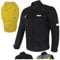 XAVIA GALE Herren-motorradjacke – Wasserdichte Und Belüftete Motorradjacke Mit Schutzstufe 2 | Für Alle Jahreszeiten (XS, Schwarz)