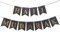Lpitoy Hadsch Mubarak Banner Eid Mubarak Wimpelkette Banner Girlande Flagge Ramadan Partyzubehör Muslim Islam Party Home Kaminsims Dekoration