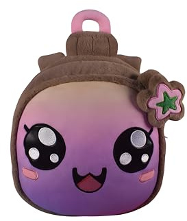 KAWAII BOMB Plüsch-Rucksack für Kinder Kindergartentasche Niedliche Weiche Schultasche Mini-Doppel-Schultertasche Geschenk für Mädchen