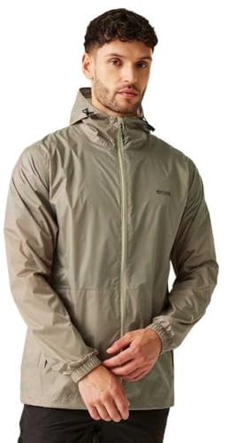 Regatta Herren Pack It III wasserdicht Jacke und Tasche atmungsaktiv packbar Raincoat