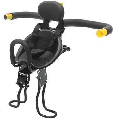 RUETERY Fahrrad Kindersitz Verstellbarer Fahrrad-Kindersicherheitssitz Mountainbike Kindersitz für Kinder, mit Lenker Fahrradsitz, Abnehmbaren Fahrradsitzen