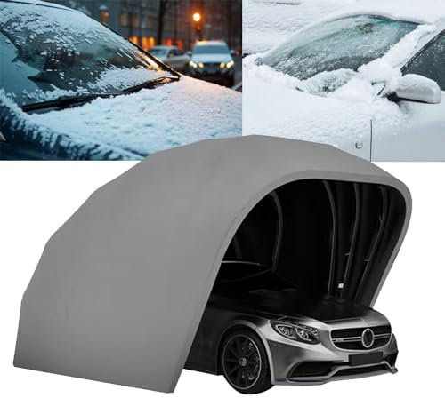 Abri de garage en métal et acier inoxydable pour divers modèles de voiture
