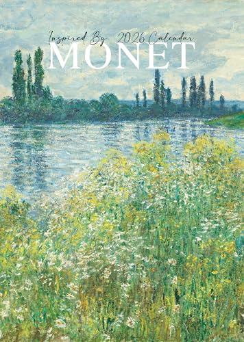 Monet Kalender 2026, A3, Wirobound, vollfarbig