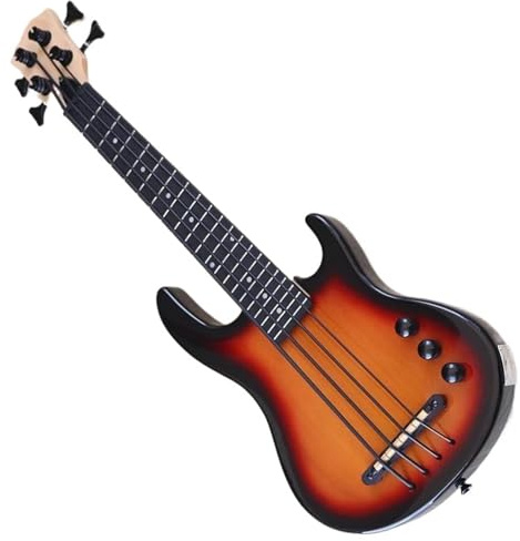 Ukulele für Profis 28 Zoll Silent Ukulele Ahorn Sunburst Farbe