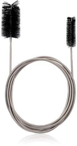 abflussreiniger bürste 2m rohrreinigungsspirale Flexible Abfluss Bürste | Spülbecken Reinigungshaken Rohrbürste Rohrreinigungsbürste Abflussreiniger Spirale Bürste für Rohre Schmales Abflussloch