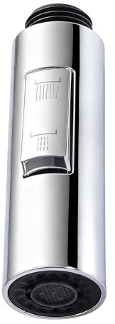 Jetstream Cabezal de Grifo Cocina 2 Modos, Alcachofa de Grifo Extraíble para Cocina, Alcachofa Grifo Cocina Extraíble, compatible con Duchas de Baño, Lavabos, Jardines y Restaurantes