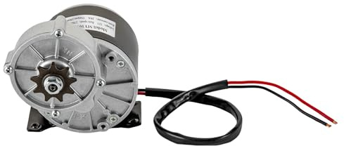 Elektromotor zur Geschwindigkeitsreduzierung, 12V Untersetzungs-Elektromotor 250W Elektrischer Getriebemotor, DC Brushed Motor, Getriebemotor für Mopeds, Fahrräder, Roller