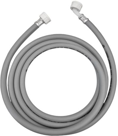 Linxor - Tuyau d'arrivée d'eau universel pour machine à laver, lave vaisselle - Gris - 4 m