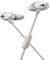 Philips Audio SHE4305WT/00 In-Ear Kopfhörer (Voluminöse Bässe, Integriertes Mikrofon, Geräuschisolation, Ergonomisches Design, 3 Ohrkappentypen) weiß