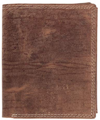 Leder Geldbörse Hunter Vintage Elephant mit Riegel Ledergeldbörse + Etui (Hochformat)