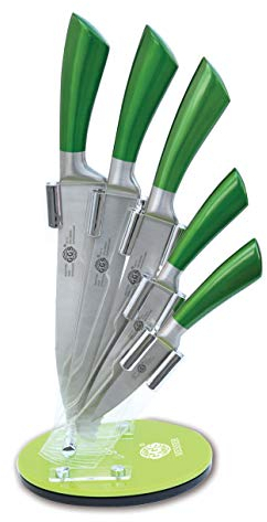 6-teiliges Messerset Küchenmesser Schälmesser Messer Kochmesser Gemüsemesser Set