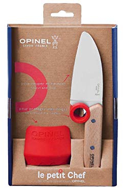 OPINEL Le petit Chef, Küchenmesser Set, 2teilig (mit Gravur)