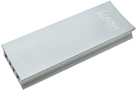 KAISH 2 in 1 Aluminium 24,1 cm/50,8 cm Gitarren-Bass-Radius Griffbrett Schleifblock Metall Bünde Nivellierbalken Gitarrenbauer-Werkzeuge