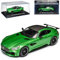 Mercedes-Benz AMG GT-R C190 Coupe Grün Ab 2014 mit Sockel und Vitrine 1/43 Ixo Modell Auto mit individiuellem Wunschkennzeichen