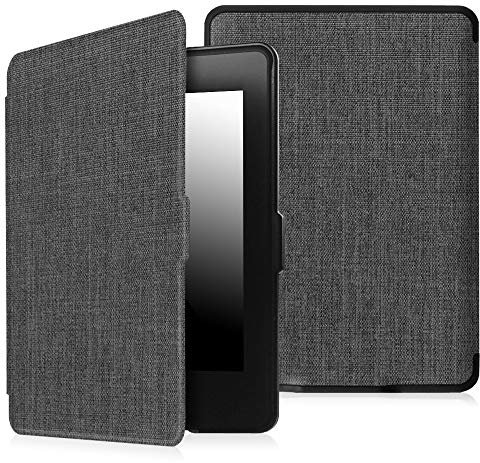 Case for Kindle Paperwhite 4 (10th Generation-2018 Release,Model NO PQ94WIF) -JMH PU Leather Smart Protective Cover with Hand Strap/Auto Wake/Sleep