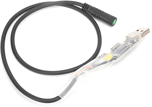VGEBY Zubehör für Elektrofahrräder, USB-Programmierkabel für Elektrofahrradmotoren für BAFANG BBS01 BBS02 BBS03 BBSHD Mid Drive Motor Kit