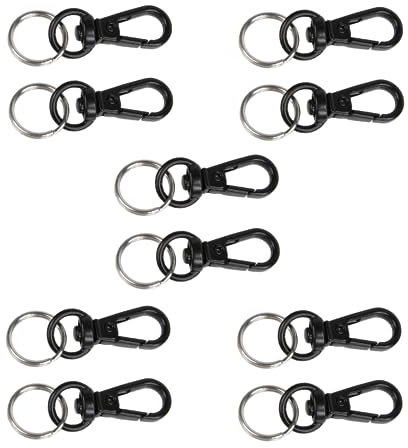 Foto&Tech Small Camera Quick Release Adapter Clip Set for Mirrorless Camera, 33lb Breaking Force (5 Set, Black)