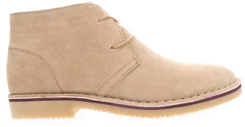 Propét Men's Findley Suede Ankle Boots, Desert Camel, 8.5 XX-Wide US