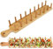 Support à Tacos En Bois, Support De Plateau De Support De Support De Taco En Bambou Pouvant Contenir Jusqu'à 8 Tacos Chacun, Pour Servir Des Plateaux De Tacos De Style Alimentaire à Coque Souple (1)