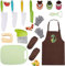 Yiomxhi Set de Couteaux de Cuisine en Plastique pour Enfants, 16 Pièces Couteaux de Sécurité pour Enfants Colorés avec Bords Tranchants Dentelés pour les Fruits, le Pain et les Légumes