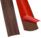 200cm×5cm Übergangsleiste Selbstklebend，Vinylboden Bodenbelag Türleiste Selbstklebend，Türschwellen Leiste，Flacher Laminatprofil-Bodenbelag-Randstreifen(Rote)