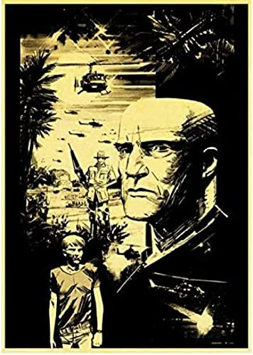 Poster Apocalypse Now Filmplakat, Vintage-Filmplakat, Wandkunst, Bilder, Poster Und Drucke, Leinwandgemälde, Heimdekoration 50X70Cm Kein Rahmen