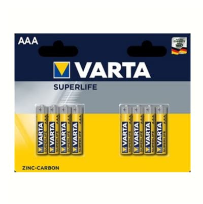 VARTA Ladegeräte der Marke Modell CF8 Superlife Zinco Carbone AAA