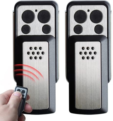 2 Pour 114253 Télécommande de Portail Coulissant à motorisation Télécommandes de Portail pour AVIDSEN 114253 104257 104251 Compatible avec la Marque Avidsen Extel