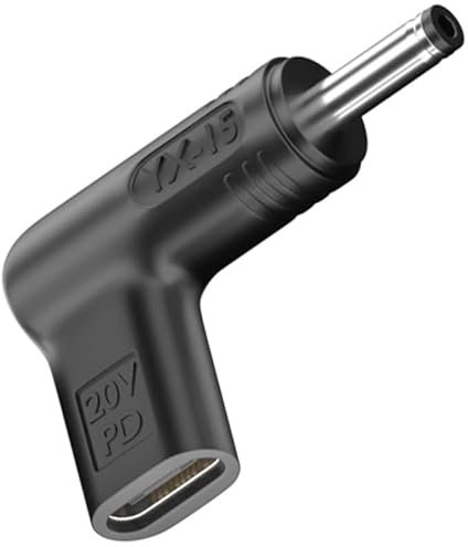 Adattatore USB C a DC 4,0 x 1,35 mm 100 W, Spina Femmina 12 V 19 V 20 V, Compatibile Con Asus Laptop Serie