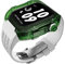 ILAZI Estuche de modificación de reloj transparente de lujo, para Apple Watch de 44 mm, 45 mm, kit de modificación de bricolaje + correa de goma, para Apple Watch Band 45/44 mm SE 8 7 6 5 4 SE, For